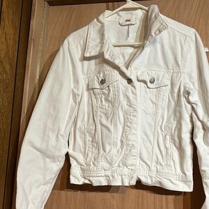 Free people White Denim Jacket